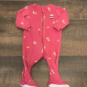 PEKKLE coffee and cake sleeper size 12 months